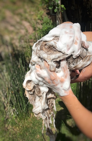 Haarseife kaufen natuerlich ohne silikone haarseifenprobierset