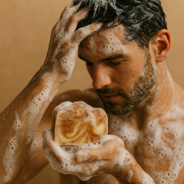 Welche natürlichen Inhaltsstoffe machen eine hochwertige Naturseife aus? Warum ist handgemachte Seife besser als industrielle Seife? Welche Vorteile hat Naturseife mit Bio-Ölen für die Haut? Was ist der Unterschied zwischen Naturseife und konventioneller Seife? Warum sollte ich eine Seife ohne Palmöl verwenden? Welche ätherischen Öle sind in Naturseifen besonders hautfreundlich? Wie wirkt Mineralerde in Naturseife auf die Haut? Welche Naturseife eignet sich für empfindliche Haut? Wie wird handgemachte Bio-Seife hergestellt? Welche Seife ist nachhaltig und plastikfrei? Kann ich Naturseife auch als Shampoo oder Duschgel-Ersatz nutzen? Welche Naturseife ist für Allergiker geeignet? Wie lange hält eine handgesiedete Naturseife? Was sind die Vorteile von Gewürzseifen für die Haut? Warum ist der Duft von Naturseifen mit ätherischen Ölen besser als Parfumseifen?
